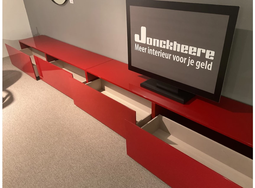 Laden Tv-kast I-modulART 6 hoogglans rosso cina Presotto