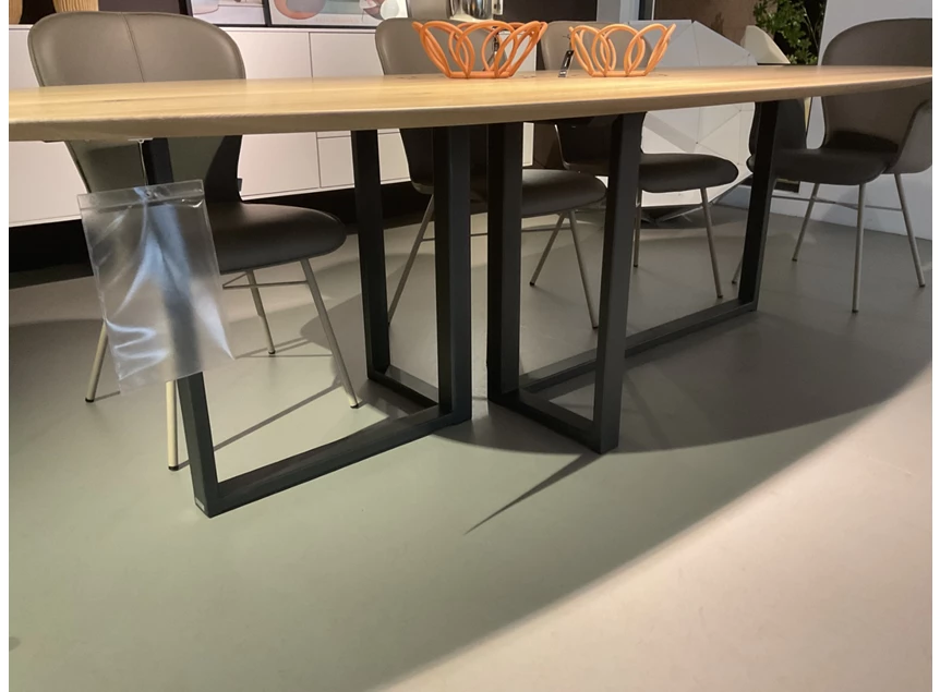 Onderstel Tafel Eris superellips eik bianco oil Bert Plantagie