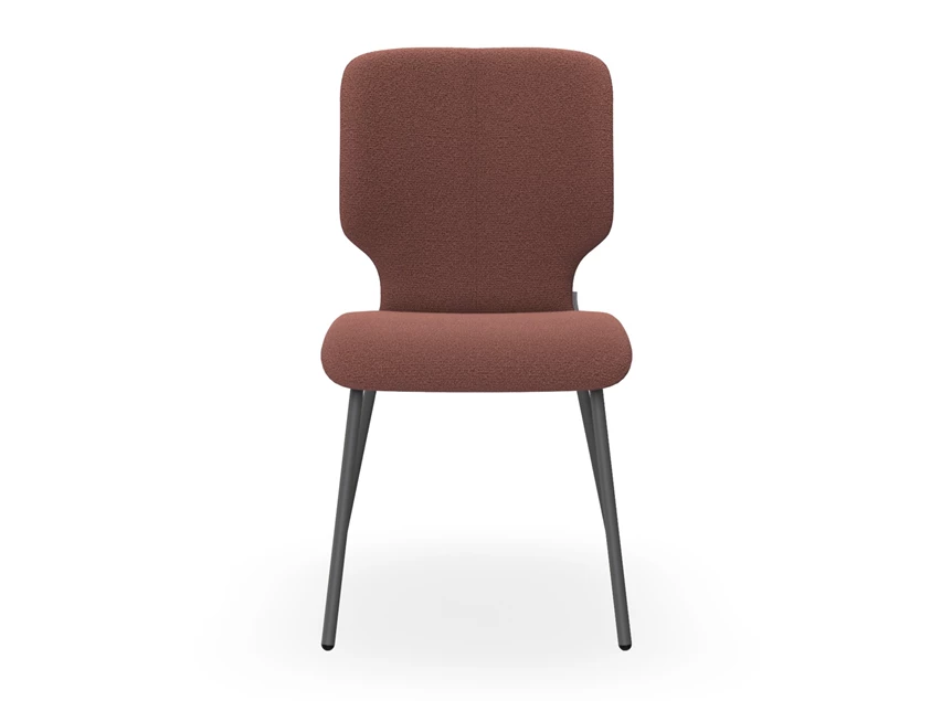 Front Stoel Mister T 4-poot 212M stof Rhythem Terracotta Bert Plantagie