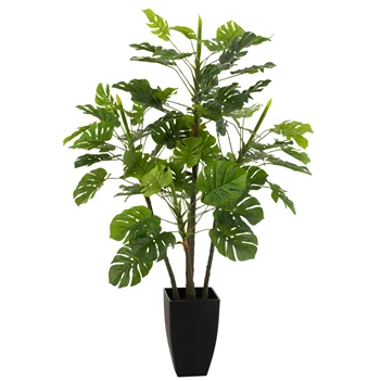 12528 J-Line Jolipa Kunstplant Philodendron L Groen