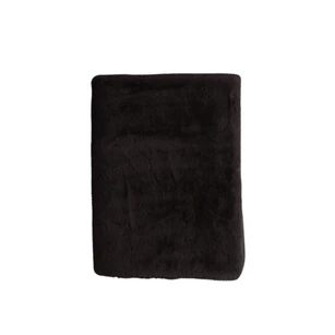 7019GGMD08 B living zwart portland plaid 200x130cm