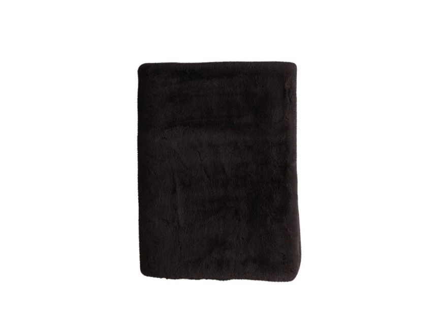 7019GGMD08 B living zwart portland plaid 200x130cm