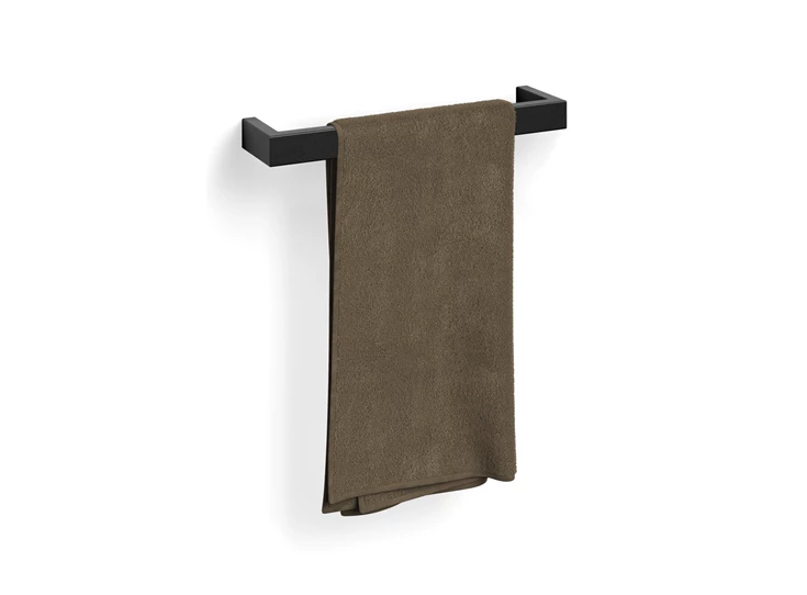 40577 Zack Linea handdoekstang zwart 46,5cm