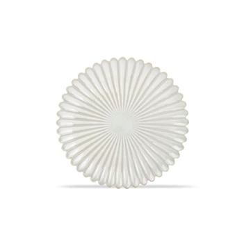 803521 Plat bord 25cm nuance white Lotus