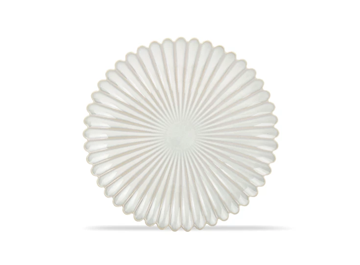 803521 Plat bord 25cm nuance white Lotus