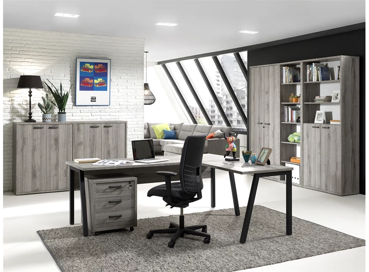 Neyt Bureaukast E Rek hoog Pronto Sherman grijs Sfeerbeeld