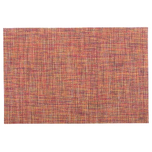 Multicolour placemat- 30x45cm- paprika