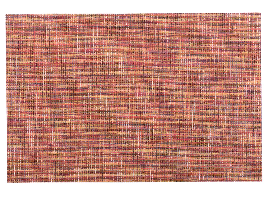 Multicolour placemat- 30x45cm- paprika