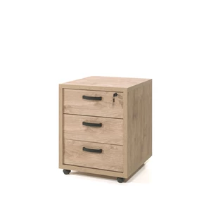 Neyt Bureaukast BS Container met 3 laden Capo Golden oak