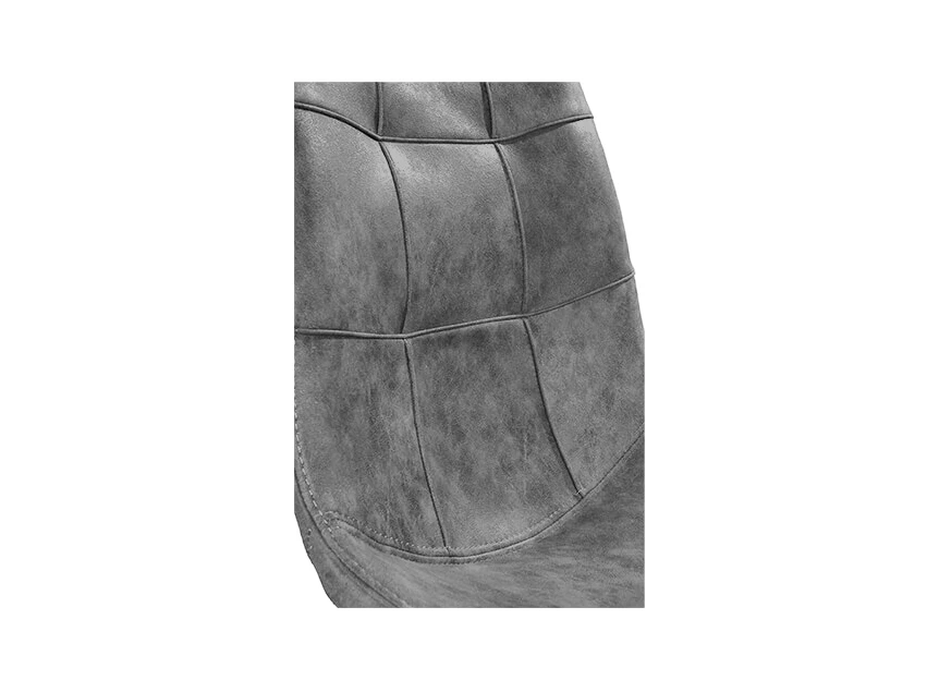 Stoel Peak in steel stof detail