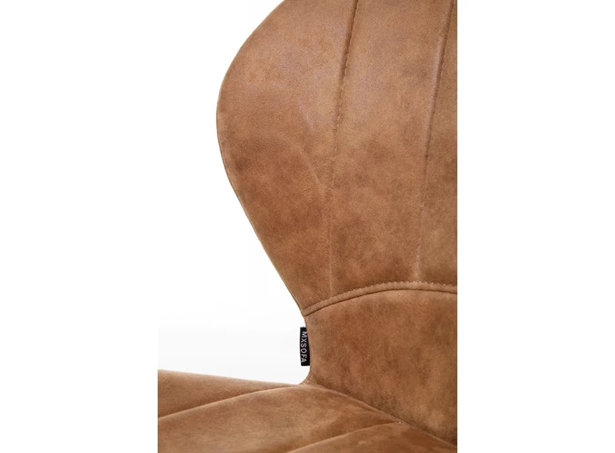 Stoel Magic Softyl Cognac stof close