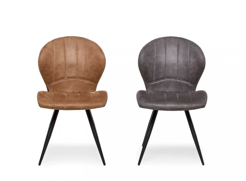 Stoel Magic Softyl Cognac stof set