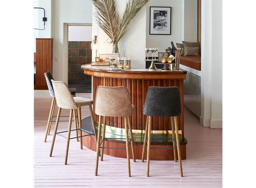 Riviera Maison Vegas Barstoel pellini camel Sfeer