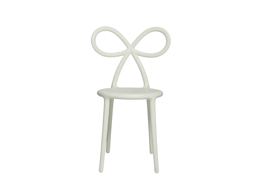 Front Stoel Ribbon White 80001WH-O Qeeboo