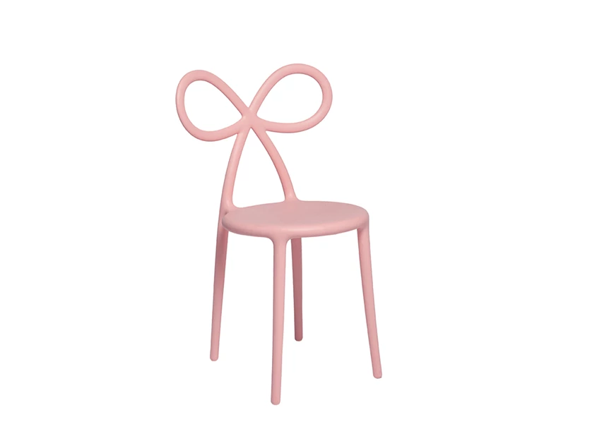 Stoel Ribbon Pink 80001PI-O Qeeboo