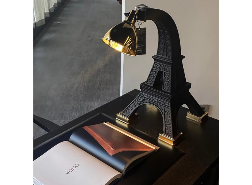 Bureaulamp Paris M Black 33001BL Qeeboo
