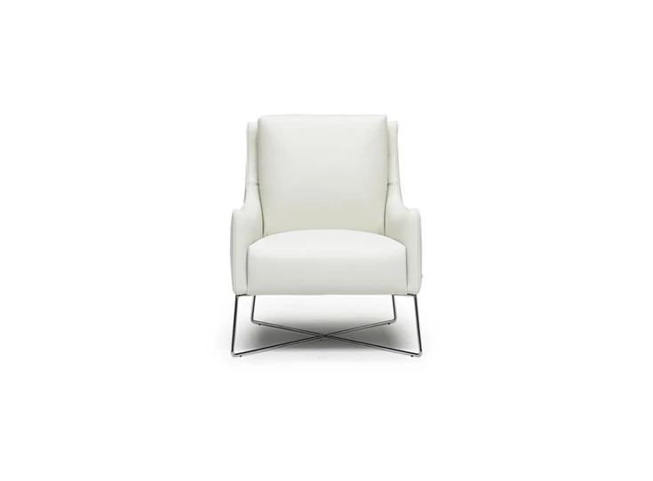 Fauteuil Regina B903 Natuzzi Editions wit leder