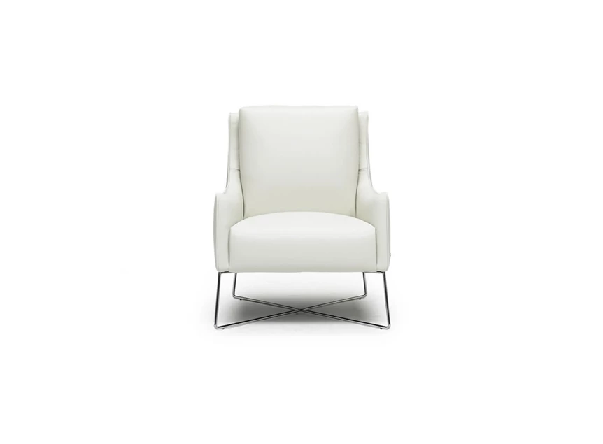 Fauteuil Regina B903 Natuzzi Editions wit leder