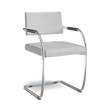 Stoel Bizzy Perfecta Categorie 1 Epoxy White Front