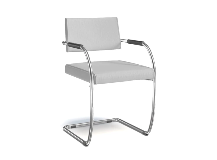 Stoel Bizzy Perfecta Categorie 1 Epoxy White Front