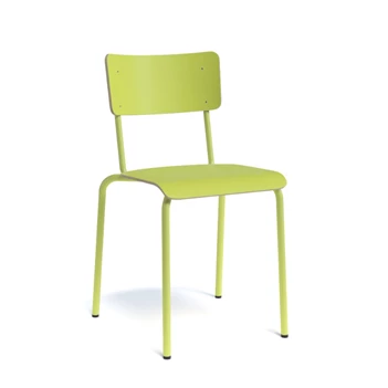 Stoel College Perfecta HP kleuren Epoxy HT44 cm Green Front