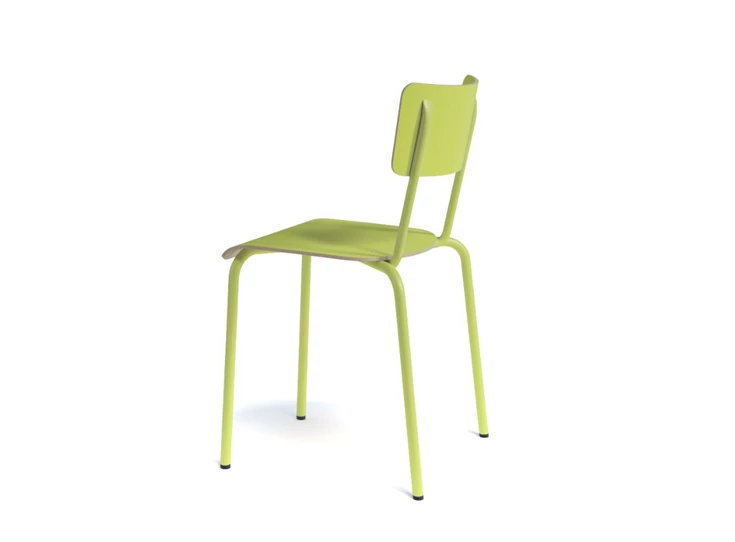 Stoel College Perfecta HP kleuren Epoxy HT44 cm Green Back