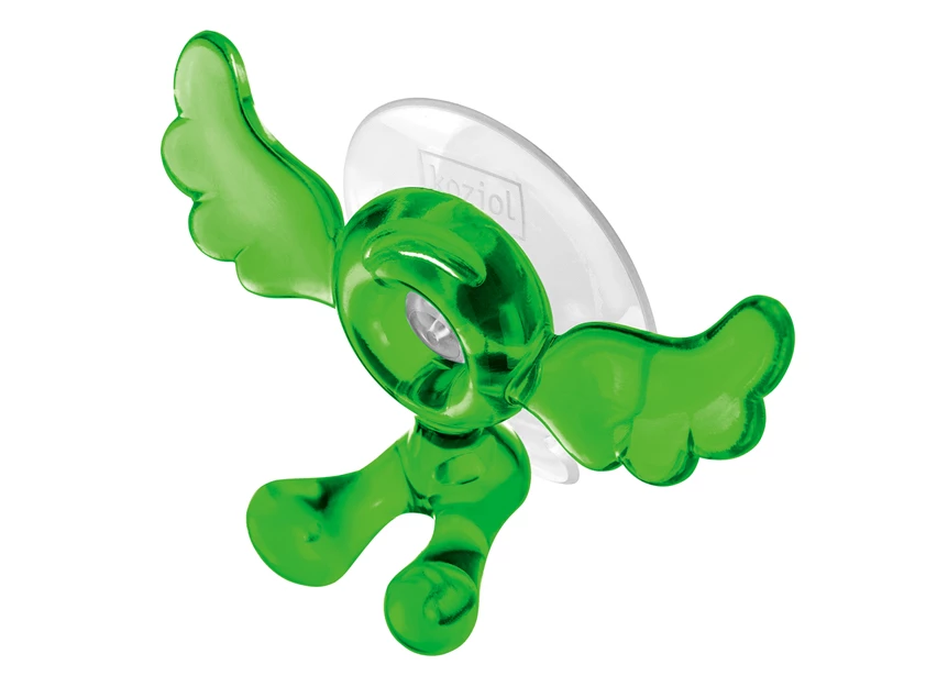 5836543 koziol alois green toothbrush holder tandenborstelhouder