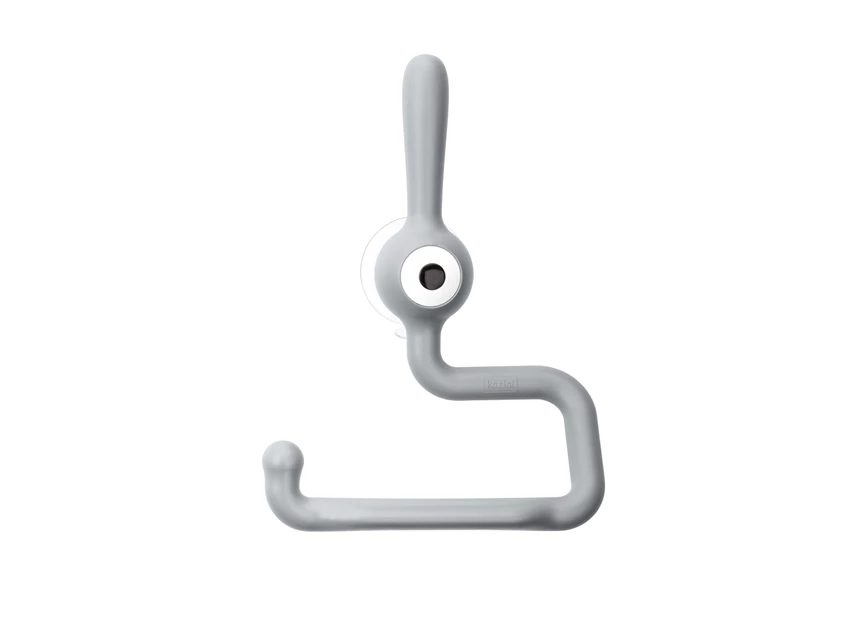 5234632 koziol toiletpapierhouder toq grijs
