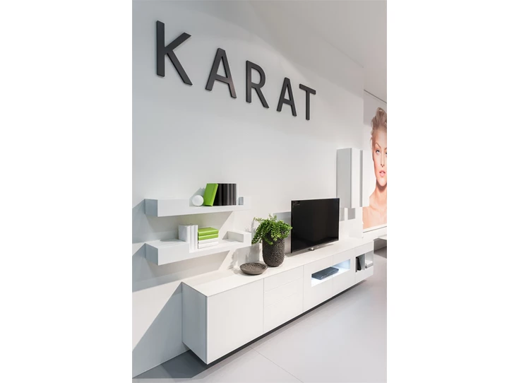 Zijkant Wandplank HBP Karat