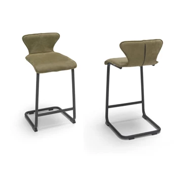 Barstoel Luna Medium leder Bree's New World