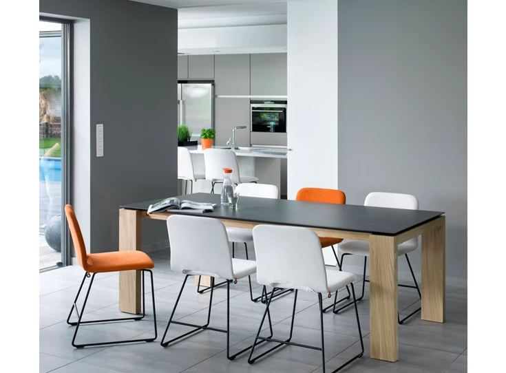 Stoel Pamp H47 metaal/uni - C1010