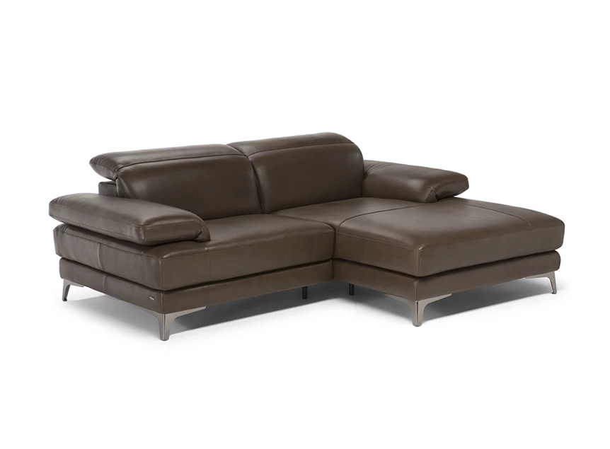 Zetel Speranza C054 Natuzzi Editions in leder en longchair