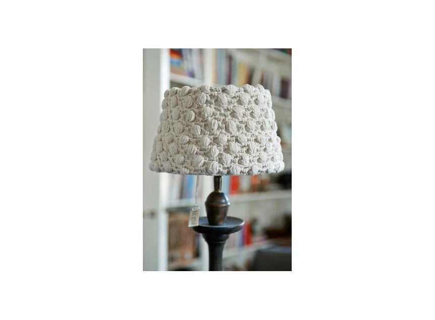 Bartlett Knit Lampshade 12x20 Rivièra Maison lampen kap gebreid
