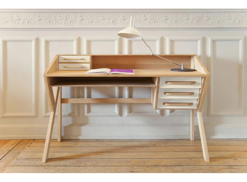 Oak Origami Desk Cream Ethnicraft 45056 sfeerbeeld.jpg