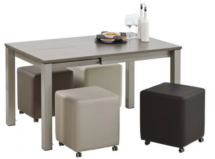 Poef seat met wieltjes Perfecta Categorie 1 Epoxy HT44 CM sfeerfoto