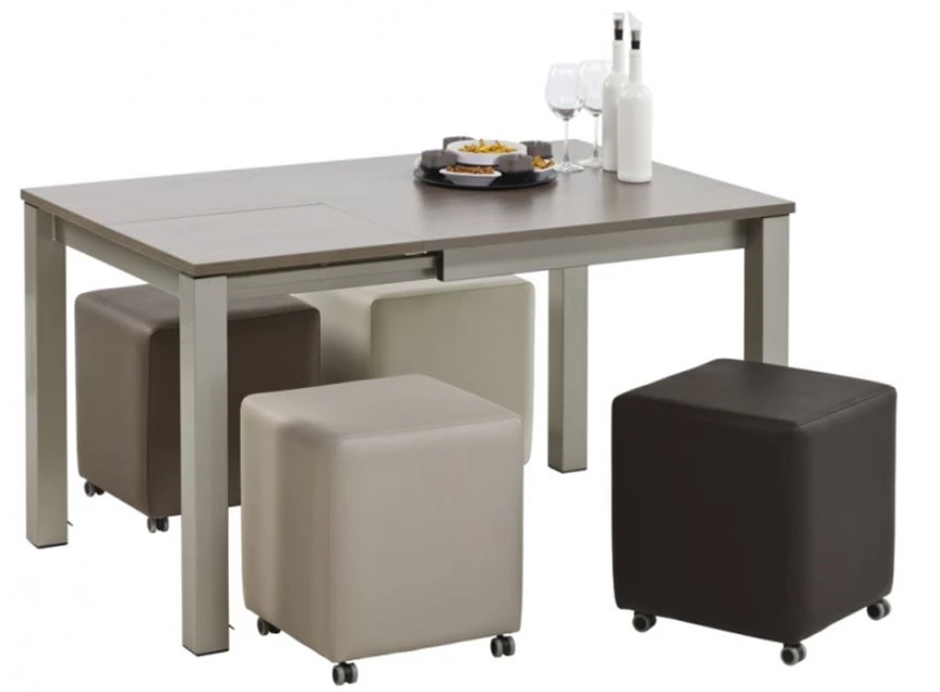 Poef seat met wieltjes Perfecta Categorie 1 Epoxy HT44 CM sfeerfoto