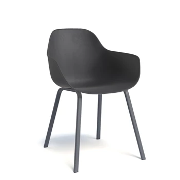 Stoel Horta Perfecta PP kleuren Epoxy HT46 cm Black Front