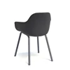 Stoel Horta Perfecta PP kleuren Epoxy HT46 cm Black Back