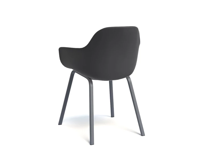 Stoel Horta Perfecta PP kleuren Epoxy HT46 cm Black Back