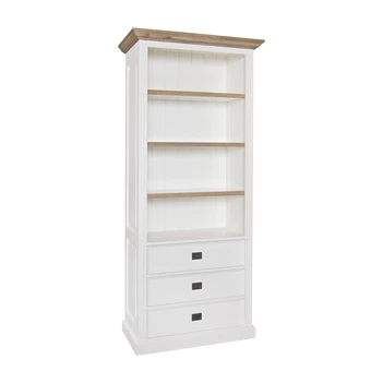 Boekenkast Oakdale lak wit Richmond Interiors