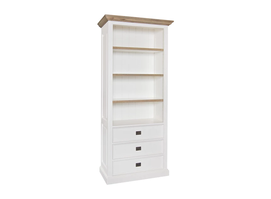 Boekenkast Oakdale lak wit Richmond Interiors