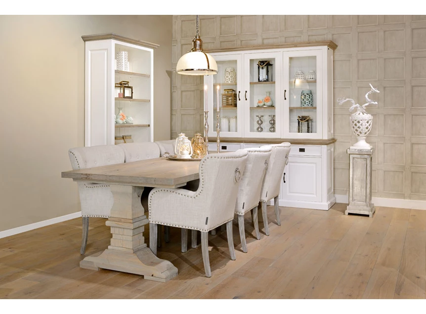 Sfeerfoto Boekenkast Oakdale lak wit Richmond Interiors