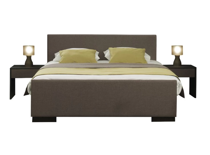 Boxspring Torino met dun hoofdbord