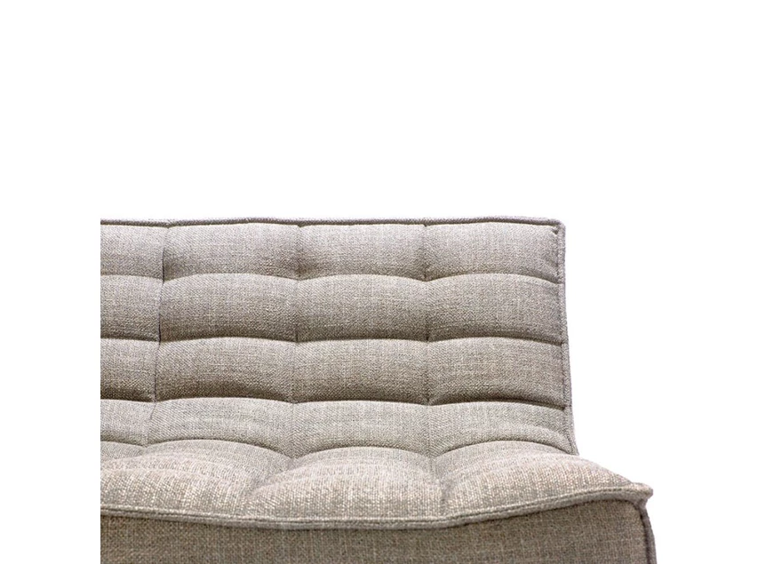 Salon 2 Seater Ethnicraft beige detail