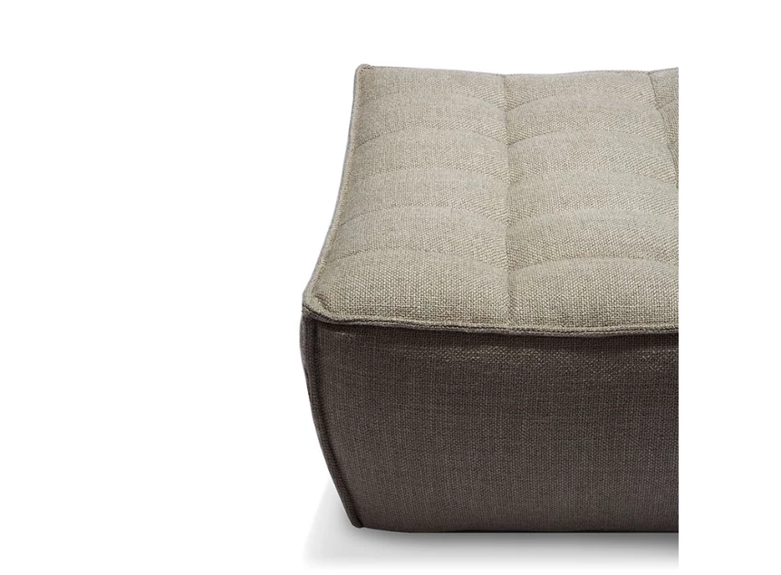 Poef Ethnicraft N701 Beige Detail