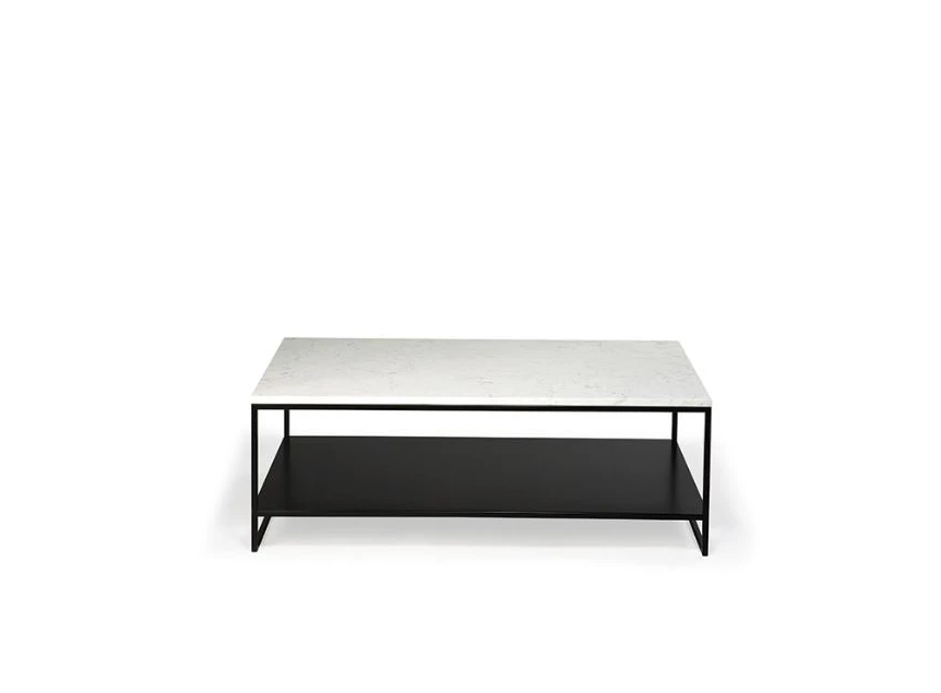 Stone Coffee Table White Carrara Ethnicraft 60073 voor.jpg