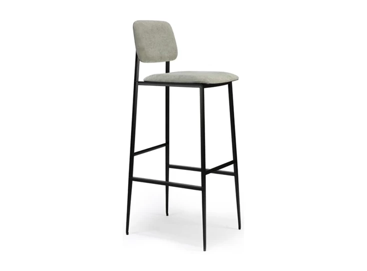 Barstoel DC stof licht grijs Ethnicraft