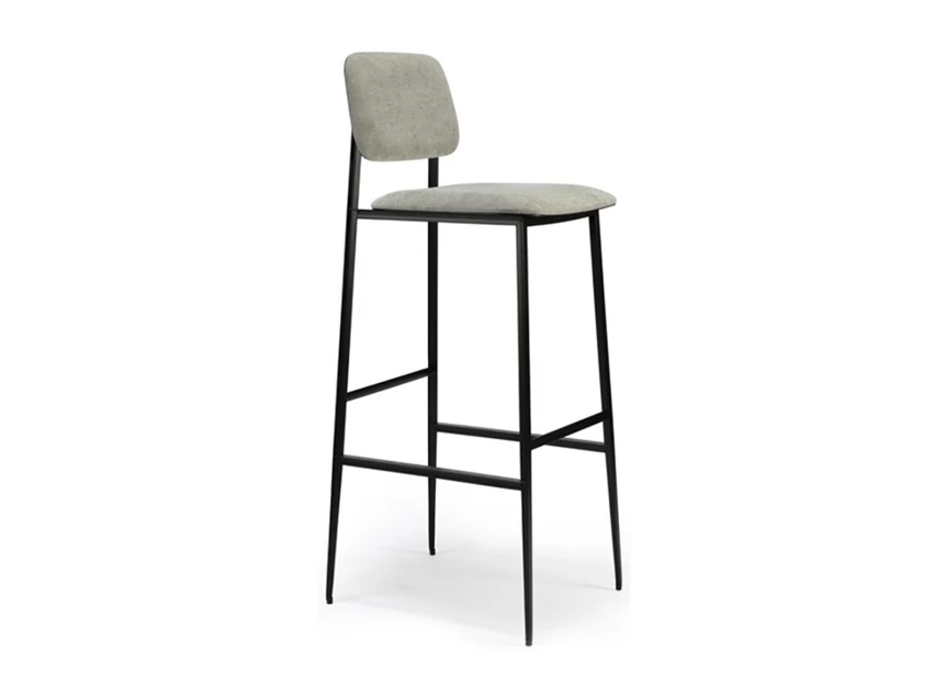 Barstoel DC stof licht grijs Ethnicraft