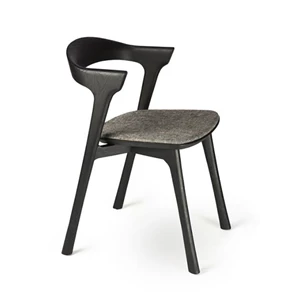 Oak bok Dining Chair Grey schuin.jpg