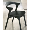 Oak Bok Black Dining Chair Black Leather Ethnicraft Sfeer